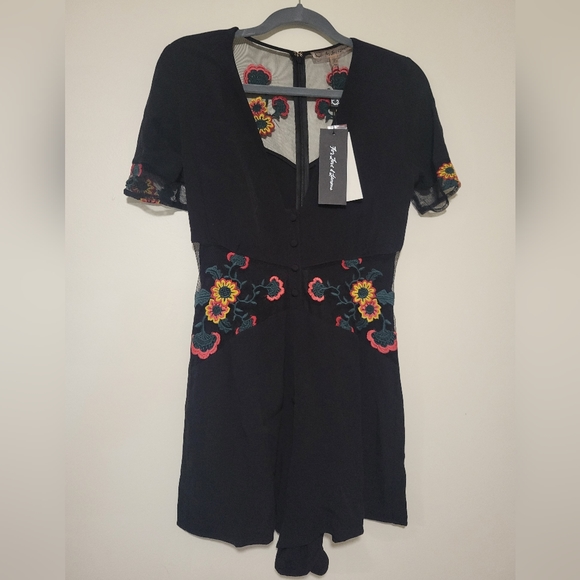NWT- XS Elenora Romper- For Love and Lemons - Picture 2 of 13